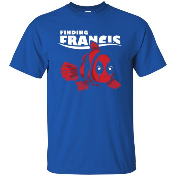 finding francis shirt t shirt - royal blue