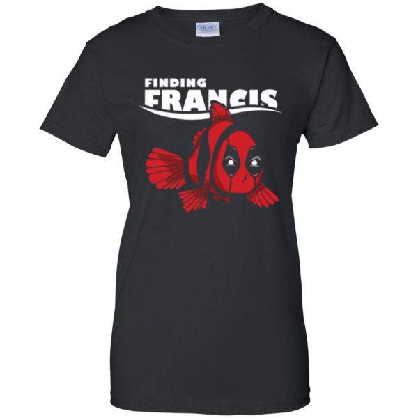 finding francis shirt womens t shirt - lady t shirt - black