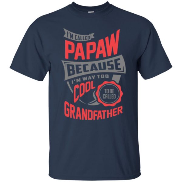 papaw shirt t shirt - navy blue