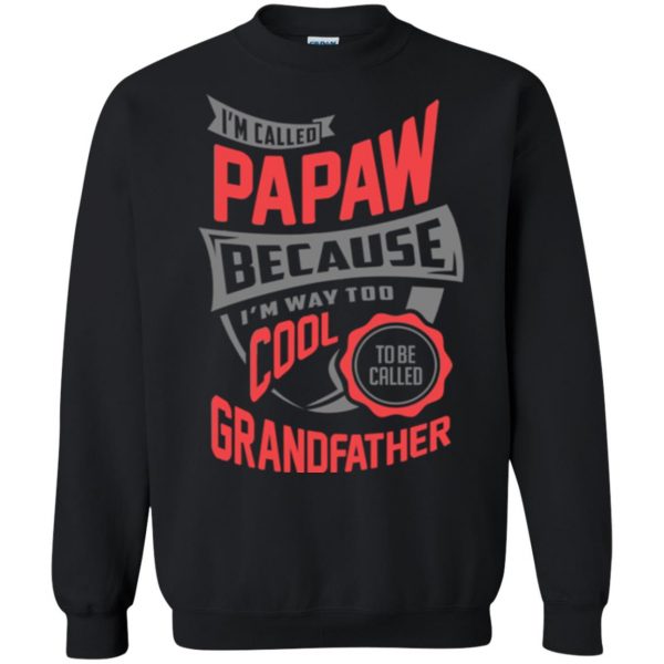 papaw shirt sweatshirt - black