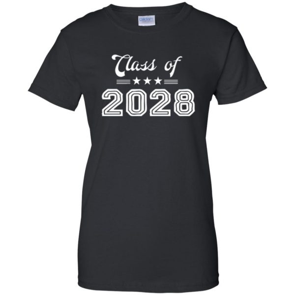 class of 2028 shirt womens t shirt - lady t shirt - black