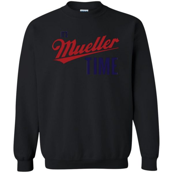 mueller time t shirt sweatshirt - black