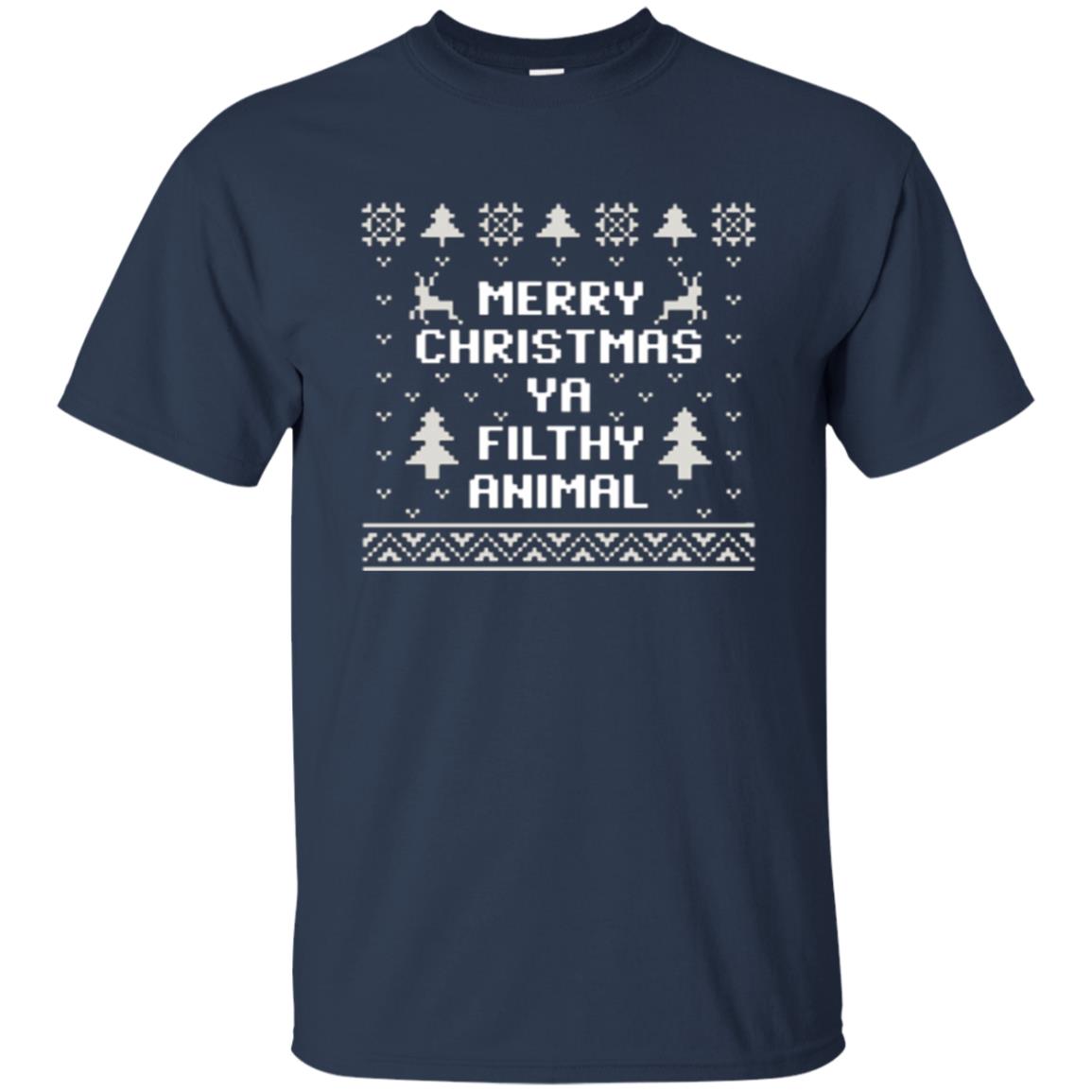 Merry Christmas You Filthy Animal Shirt - 10% Off - FavorMerch