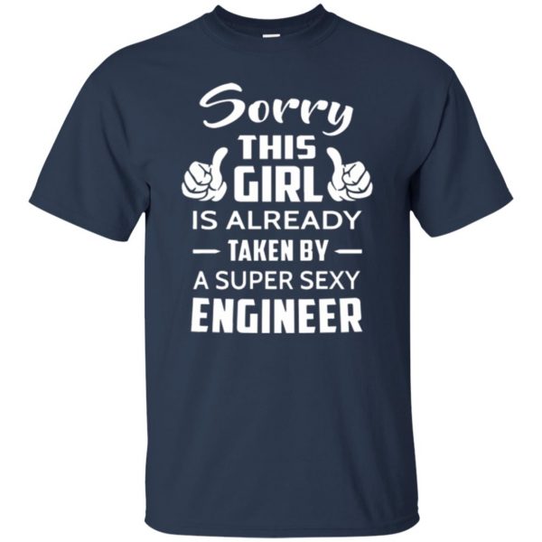 mechanic girlfriend shirt t shirt - navy blue
