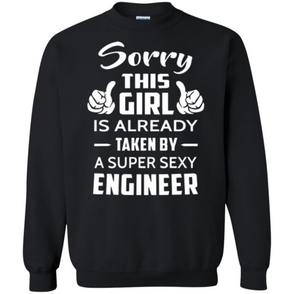 mechanic girlfriend shirt sweatshirt - black
