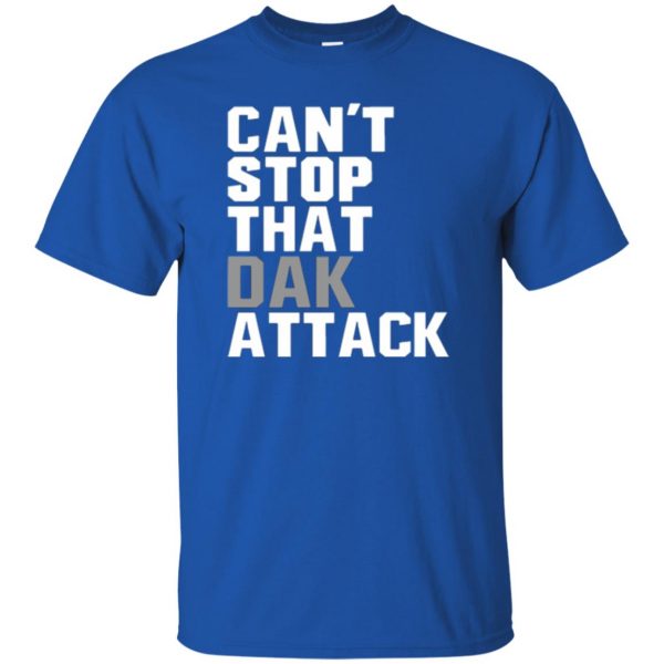 dak attack shirt t shirt - royal blue