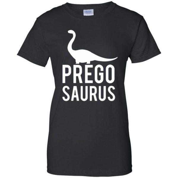pregosaurus shirt womens t shirt - lady t shirt - black
