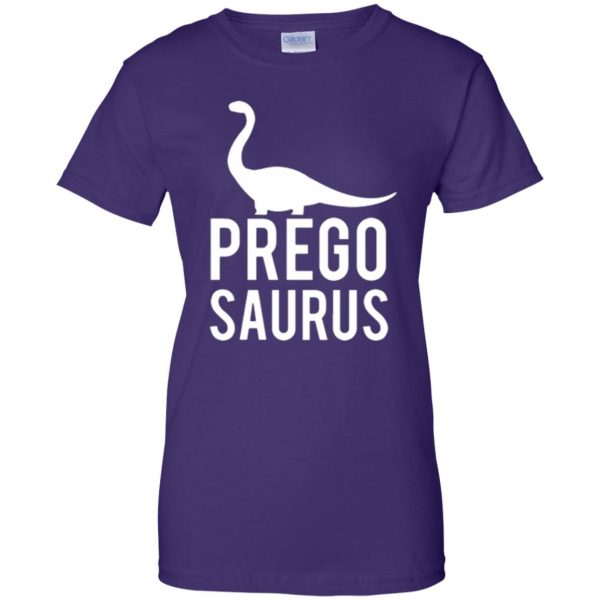 pregosaurus shirt womens t shirt - lady t shirt - purple