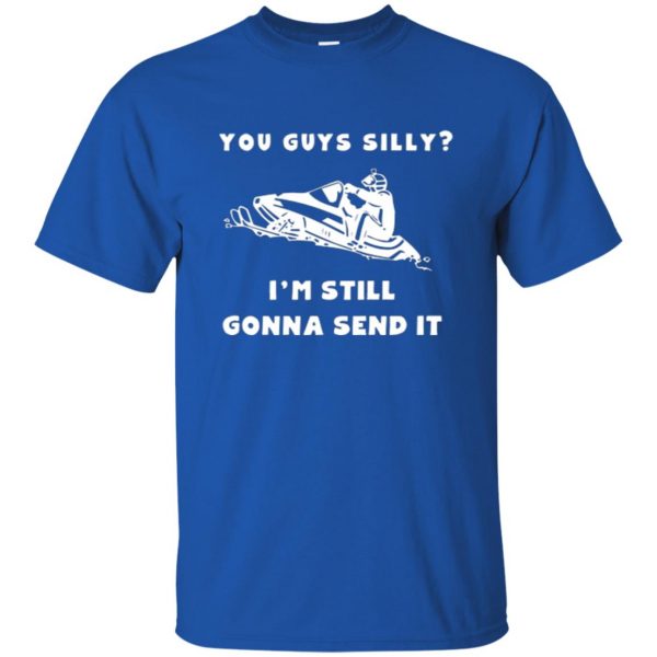 send it shirt t shirt - royal blue