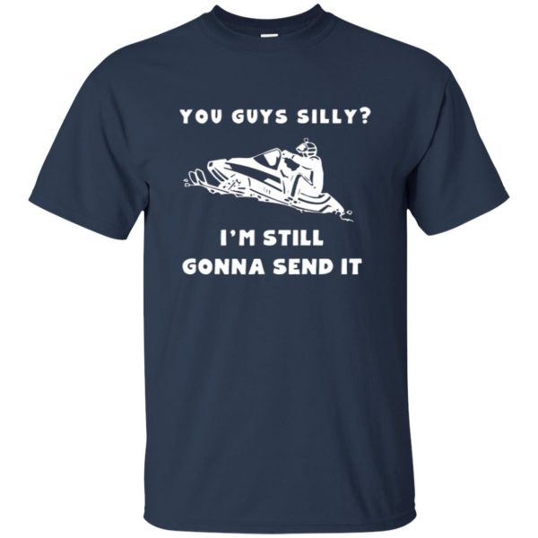 send it shirt t shirt - navy blue