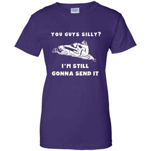 send it shirt womens t shirt - lady t shirt - purple