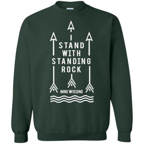 mni wiconi shirt sweatshirt - forest green