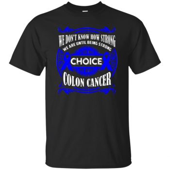 colon cancer awareness - black