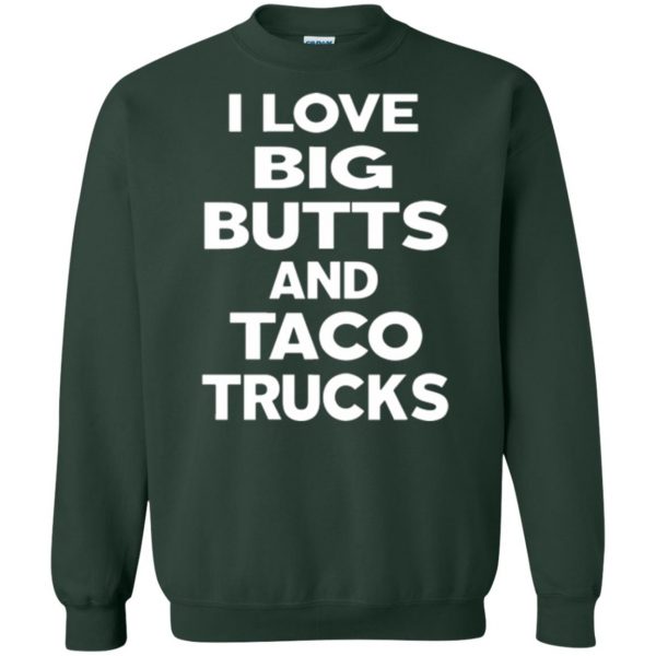 funny trucker shirts sweatshirt - forest green