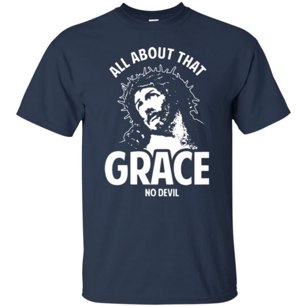 all about that grace tshirt t shirt - navy blue