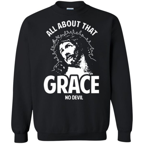 all about that grace tshirt sweatshirt - black
