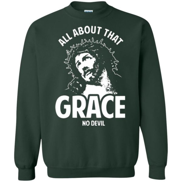 all about that grace tshirt sweatshirt - forest green