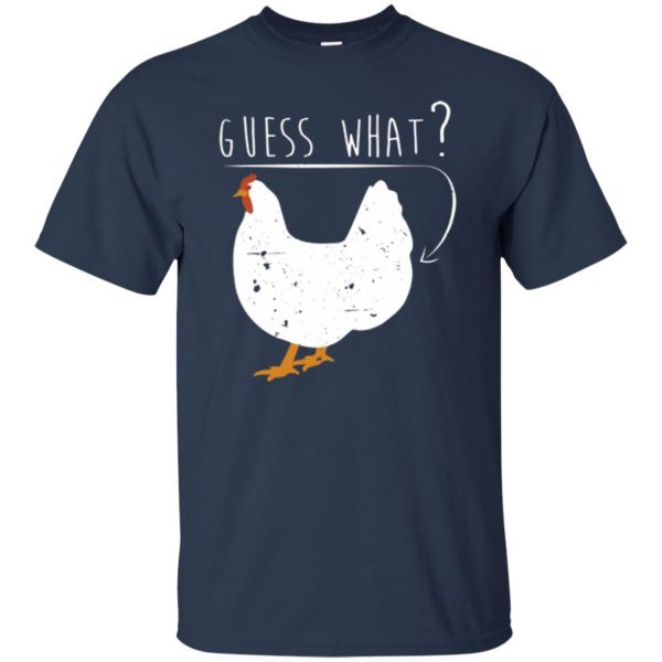 chicken butt t shirt t shirt - navy blue