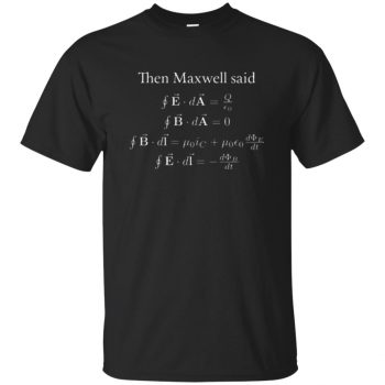 maxwell equations - black