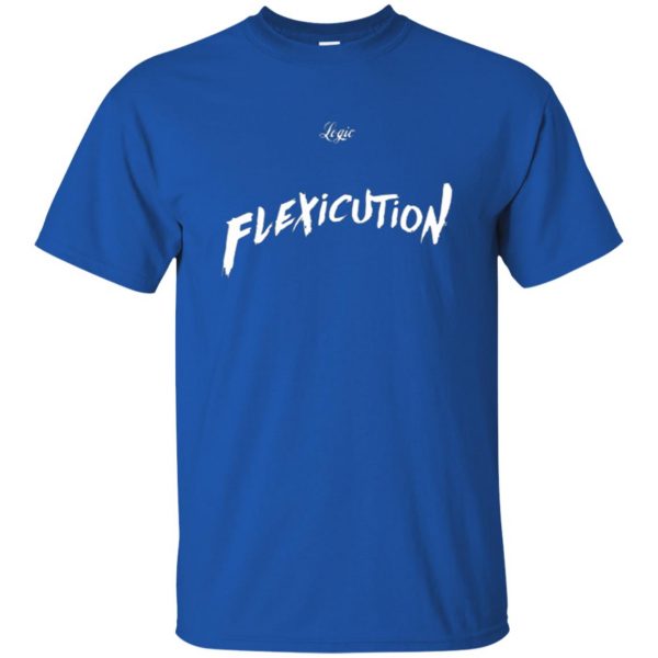 flexicution logic shirt t shirt - royal blue