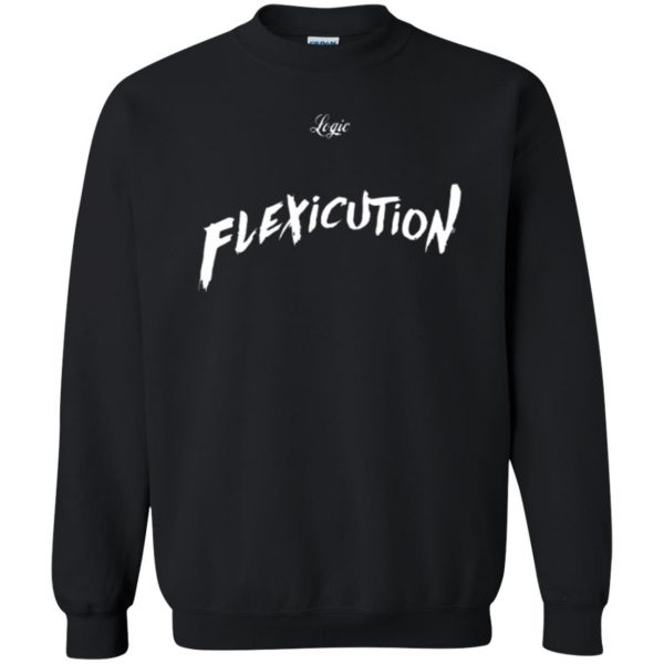 flexicution logic shirt sweatshirt - black