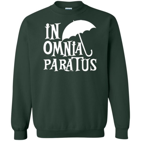 in omnia paratus shirt sweatshirt - forest green
