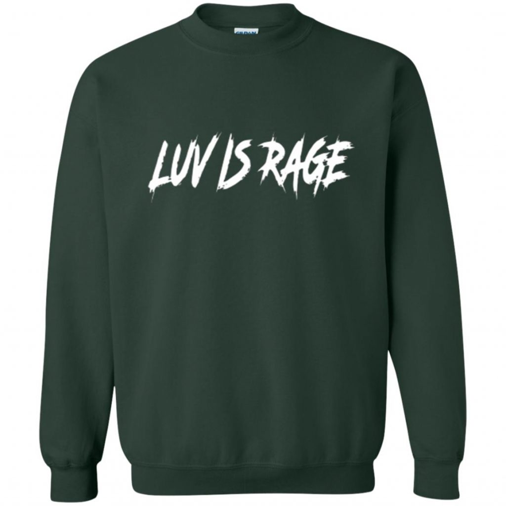 luv is rage shirt