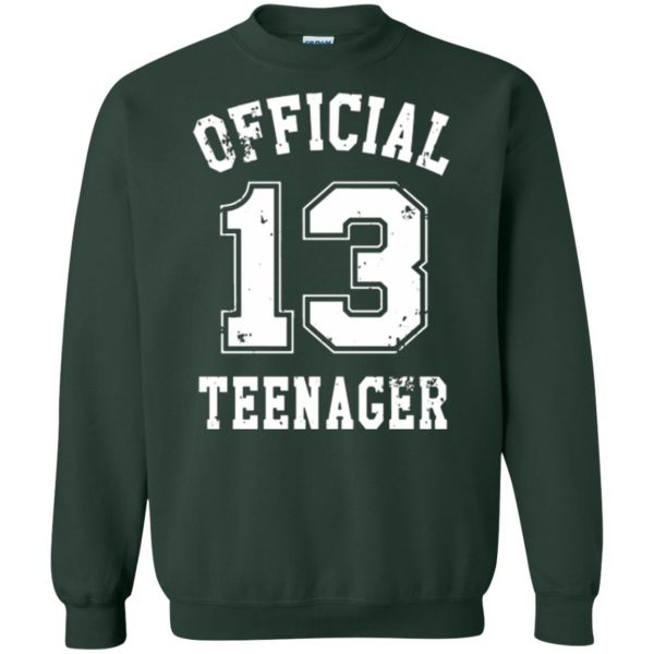 official teenager shirt sweatshirt - forest green