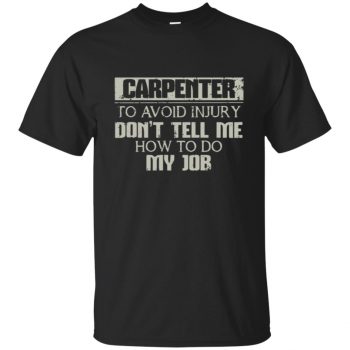 funny carpenter - black