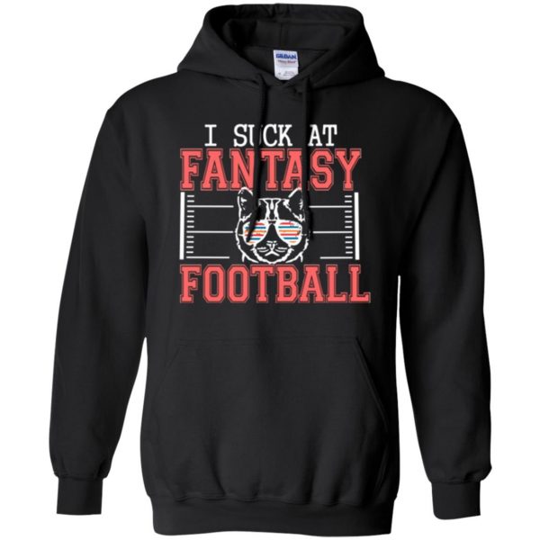 fantasy football loser shirt hoodie - black