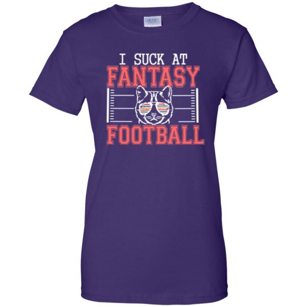 fantasy football loser shirt womens t shirt - lady t shirt - purple