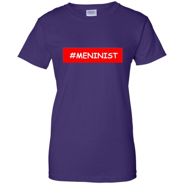 meninism shirt womens t shirt - lady t shirt - purple