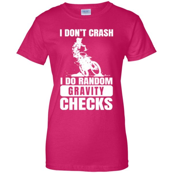 funny dirt bike shirts womens t shirt - lady t shirt - pink heliconia