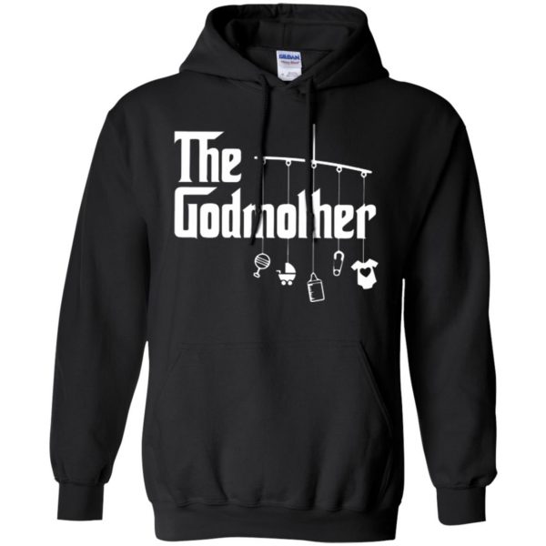 the godmother shirt hoodie - black