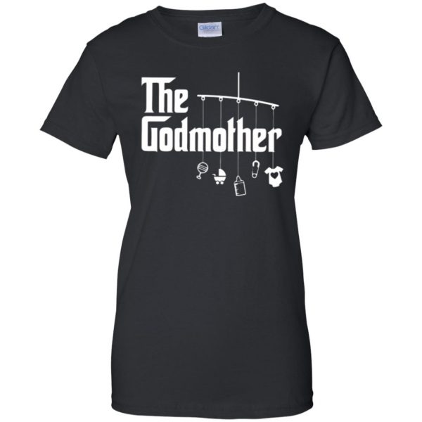 the godmother shirt womens t shirt - lady t shirt - black