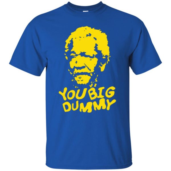 you big dummy tshirt t shirt - royal blue