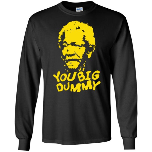 you big dummy tshirt long sleeve - black