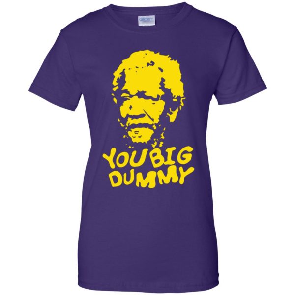 you big dummy tshirt womens t shirt - lady t shirt - purple