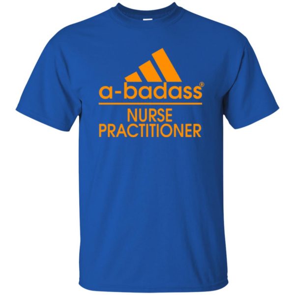 nurse practitioner shirts t shirt - royal blue