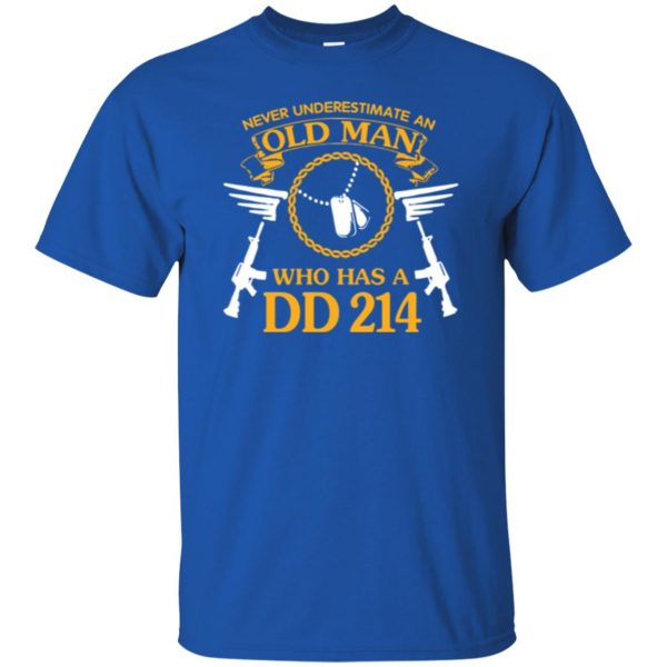 dd214 t shirt t shirt - royal blue