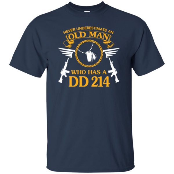 dd214 t shirt t shirt - navy blue