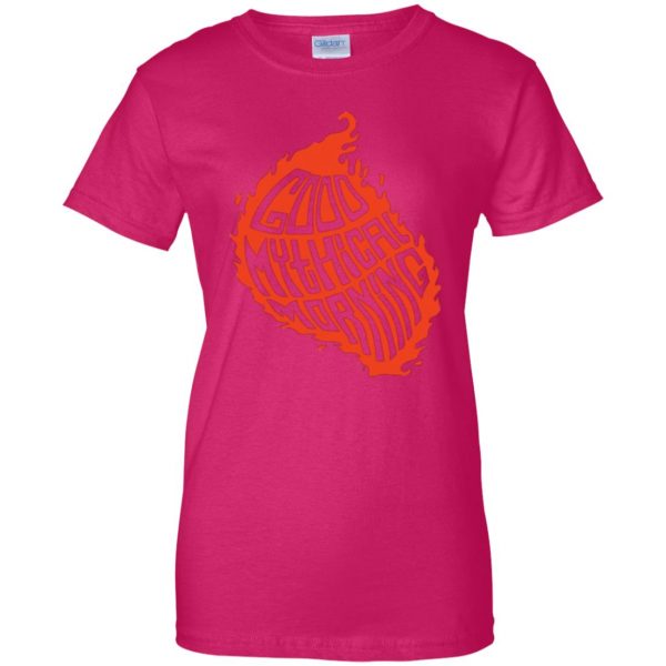 good mythical morning t shirt womens t shirt - lady t shirt - pink heliconia