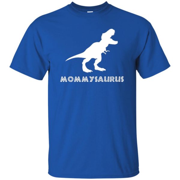 mommysaurus shirt t shirt - royal blue