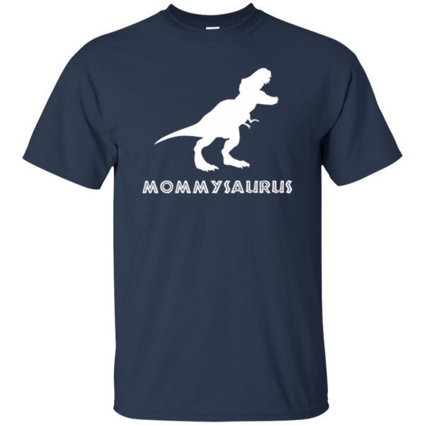 mommysaurus shirt t shirt - navy blue
