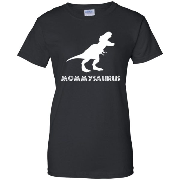 mommysaurus shirt womens t shirt - lady t shirt - black
