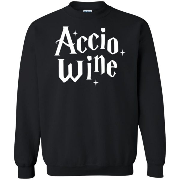 accio wine shirt sweatshirt - black