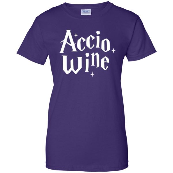accio wine shirt womens t shirt - lady t shirt - purple