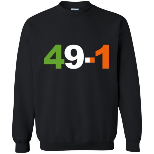 49-1 shirt sweatshirt - black