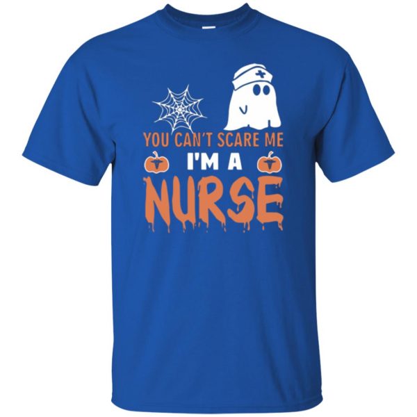 nurse halloween shirt t shirt - royal blue