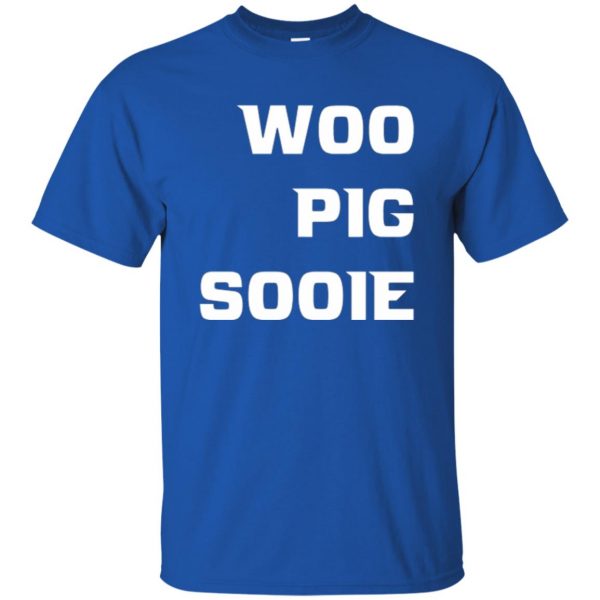 woo pig sooie shirt t shirt - royal blue